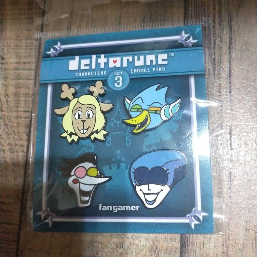 Amazon.co.jp: undertail deltarune pin badge set : Toys & Games